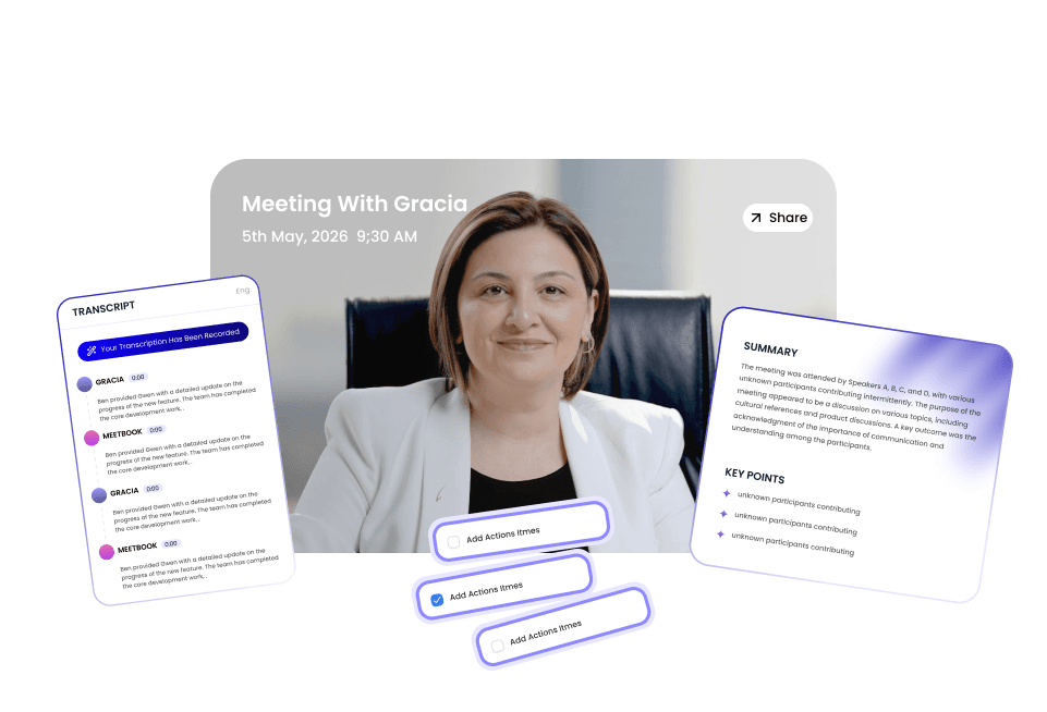 How to Record Audio of a Meeting Using Meetbook